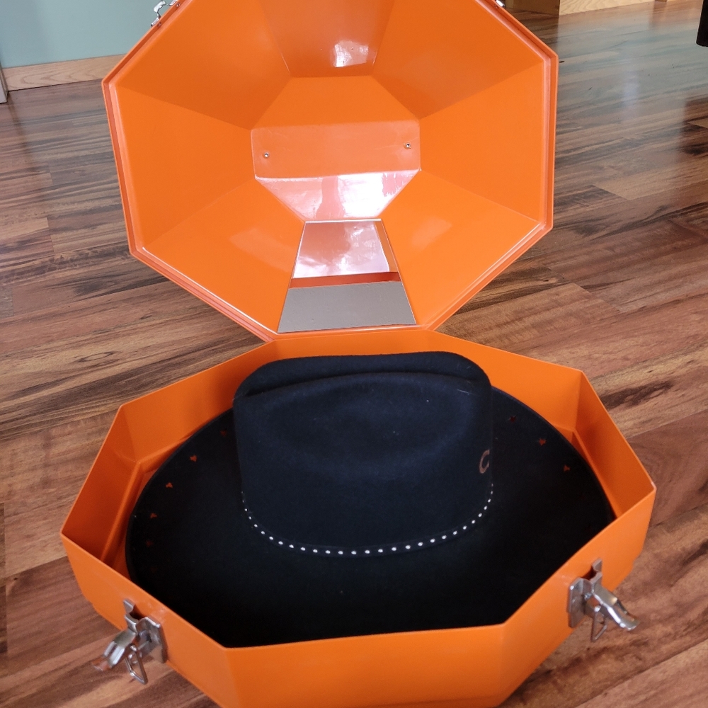 Size 7 Charlie1 Horse 3X Tex Appeal Hat with Case
